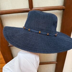 WYETH Blue Woven Hat by Anthropologie